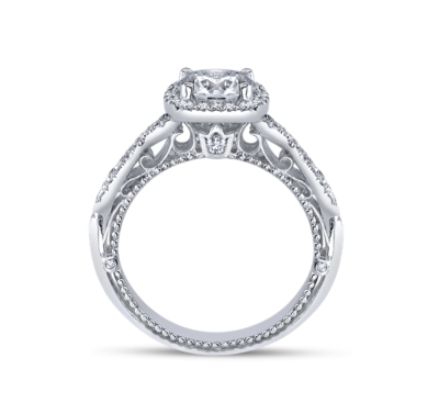 Verragio Ladies 18K White Gold Diamond Engagement Ring