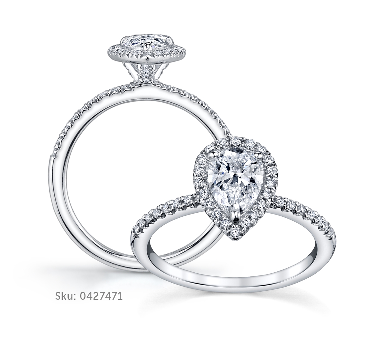 Halo Engagement Ring