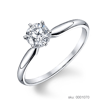 Palladium Engagement Ring