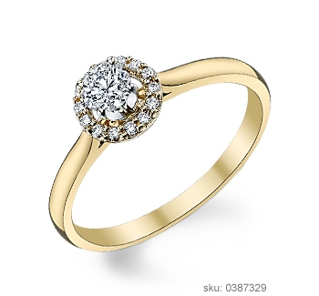 Yellow Gold Engagement Ring