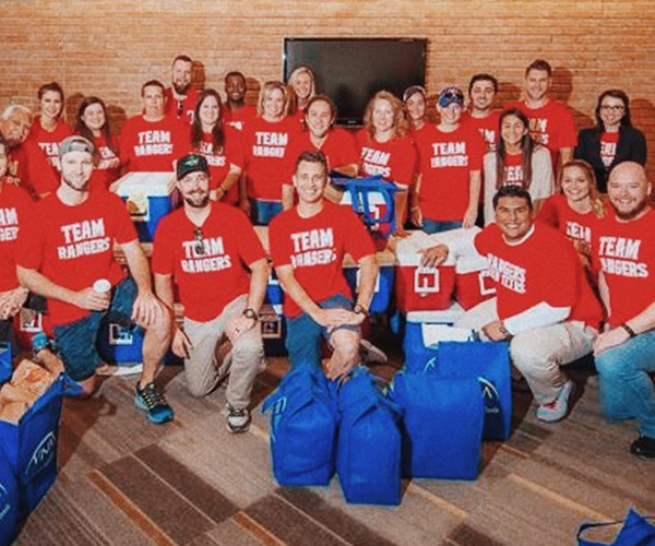 Texas Rangers Community Outreach 