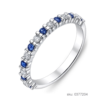 Color Gemstone Wedding Rings