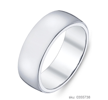 Wedding Ring Flat Band