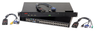 APC KVM 2G Enterprise Digital/IP 2 Remote Users 1 Local User 16 Ports with Virtual Media