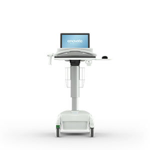 Laptop Med Cart, Non-Powered,1 Large Dra