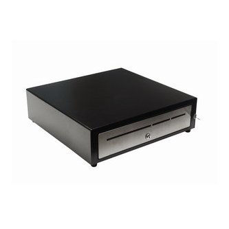 NCR, CPL, MS 16IN CASH DRAWER 24V DIRECT DRIVE 5B5C BLACK WITH STAINLESS STEEL FRONT AED SVC REPLACES 2176-3000-9090