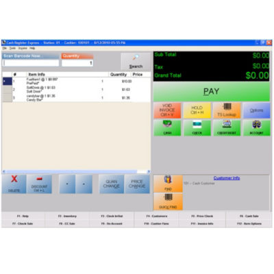 PC America Cash Register Express,Pro for Retial