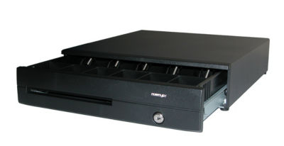 CR-6000 USB CASH DRAWER,BLACKSCRATCH RES