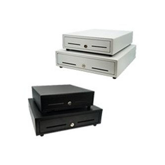 STAR MICRONICS, CASH DRAWER, BLACK 16WX16D, PRINTER DRIVEN, 5BILL-5COIN, 2 MEDIA SLOTS, CABLE INCLUDED