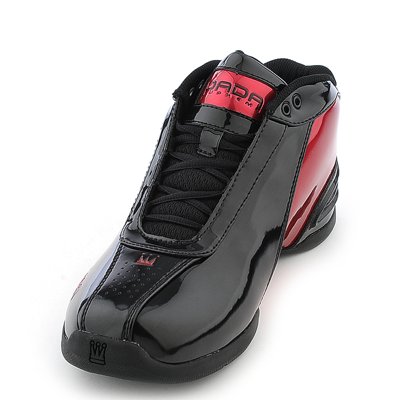 Dada Supreme mens Dada CDubbz black red basketball sneaker | Shiekh Shoes