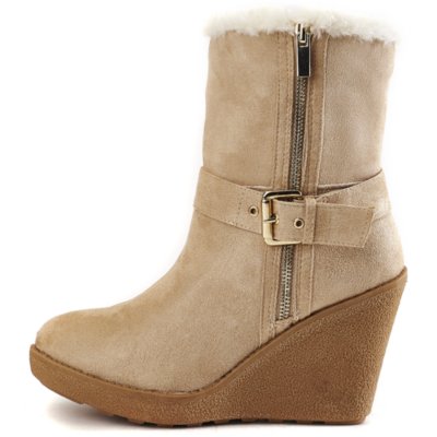 Buy Women's Wedge Boots | Cheap Boots with Wedges at Shiekh Shoes