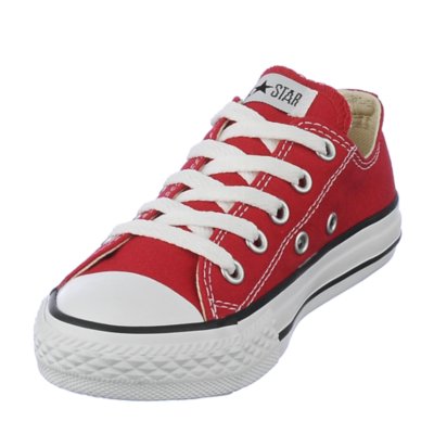 Converse Kids All Star Ox red lace up casual sneaker | Shiekh Shoes