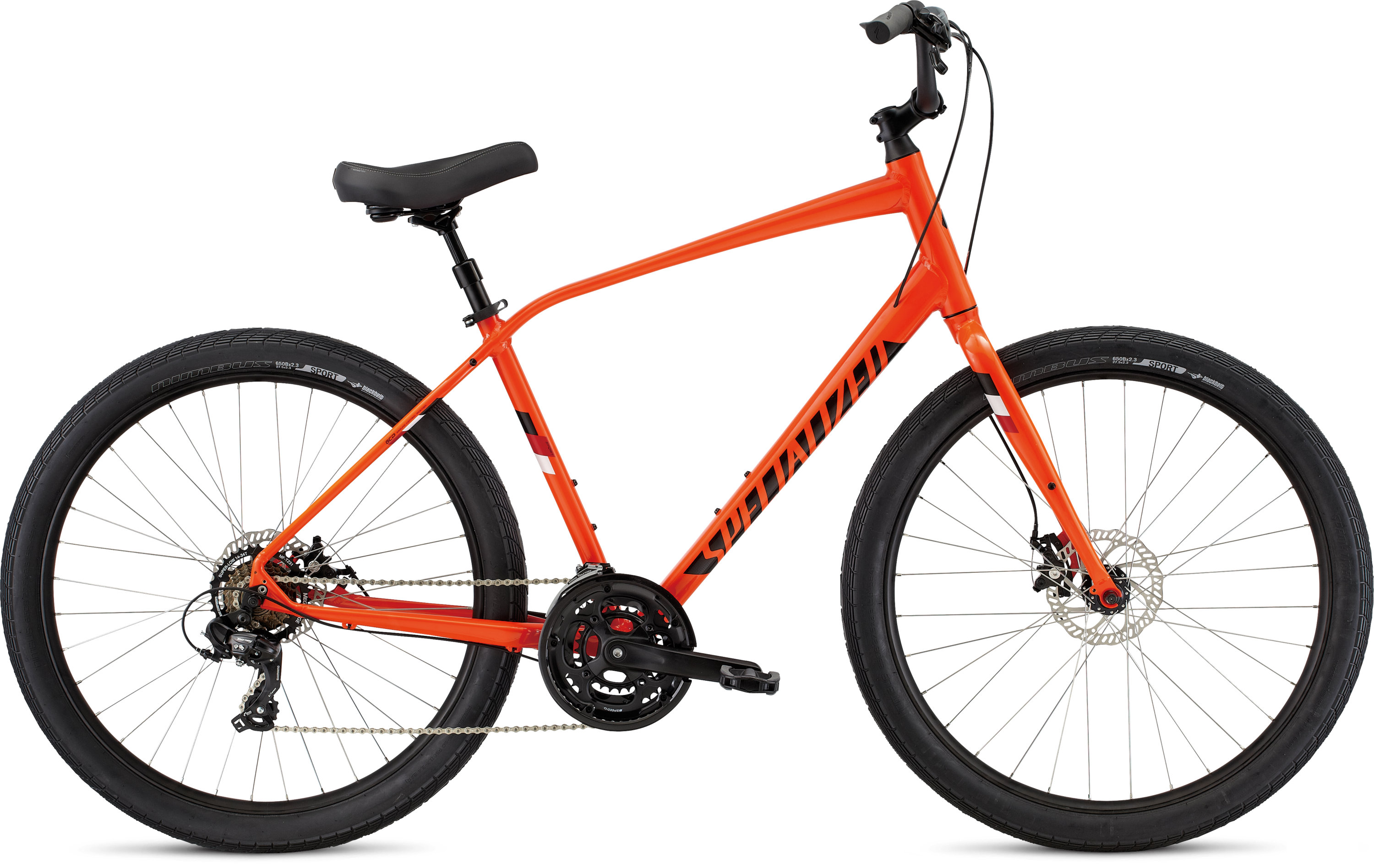 orange specialized bike