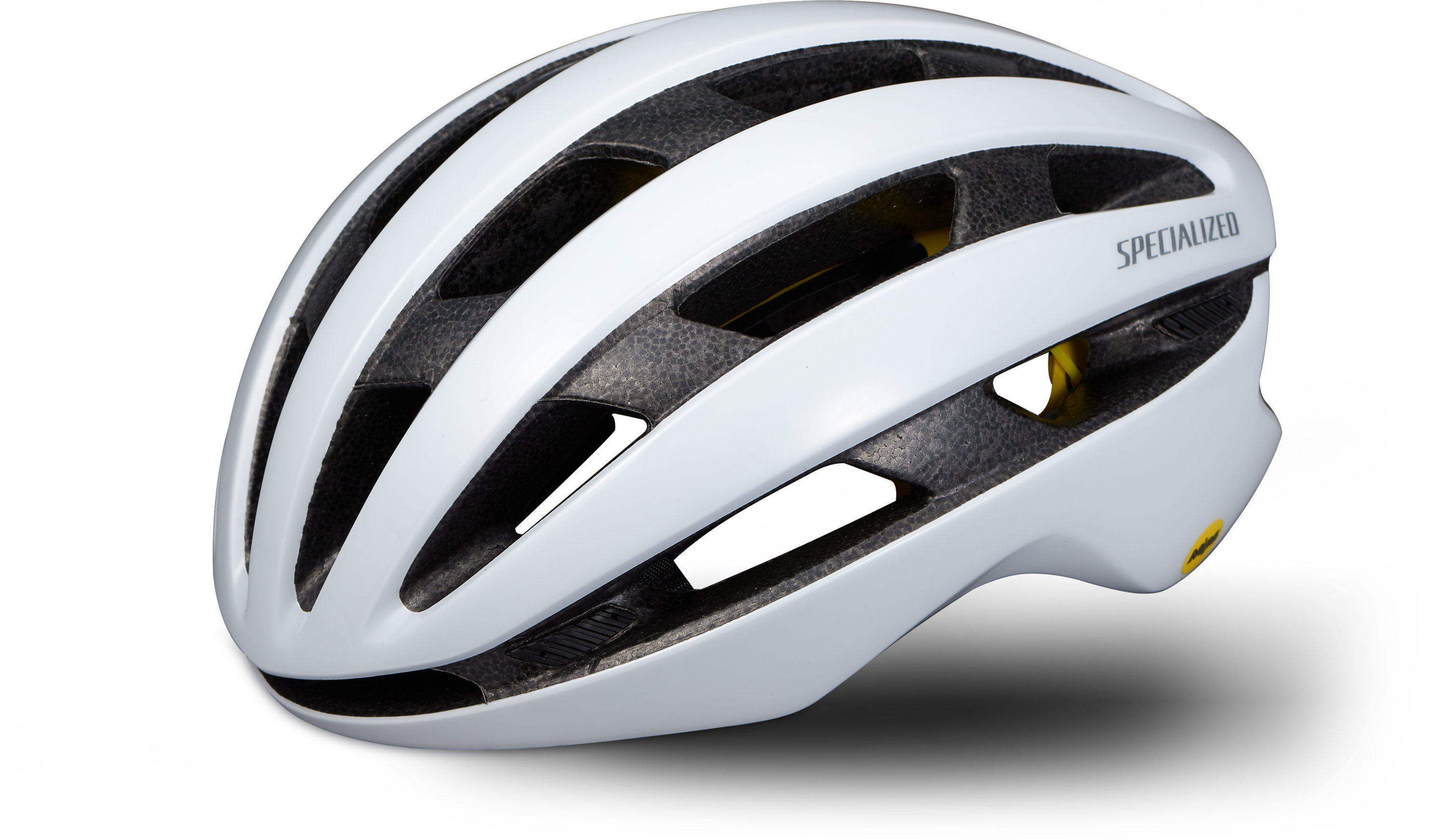 white specialized helmet