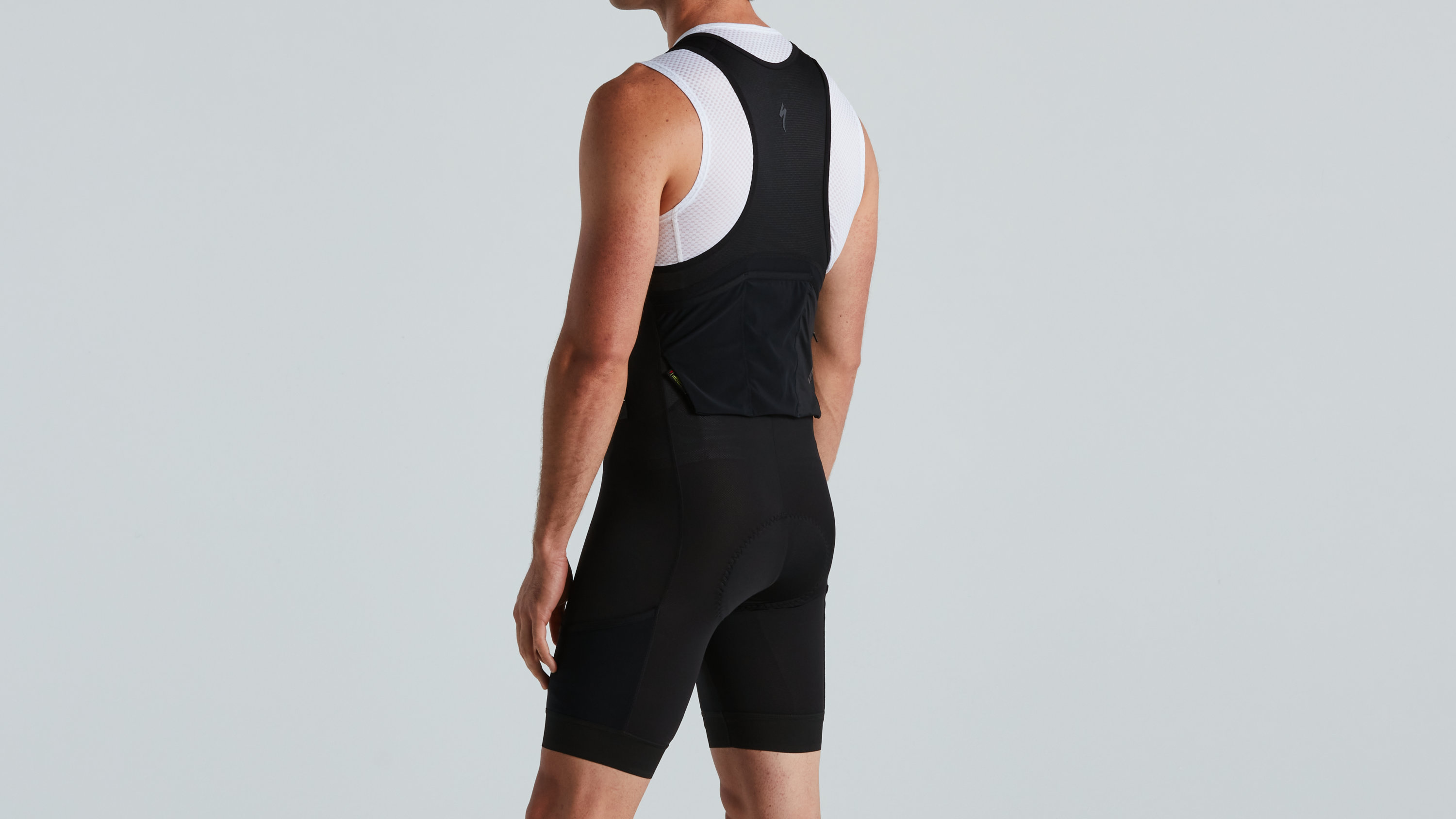 men's ultralight liner bib shorts with swat