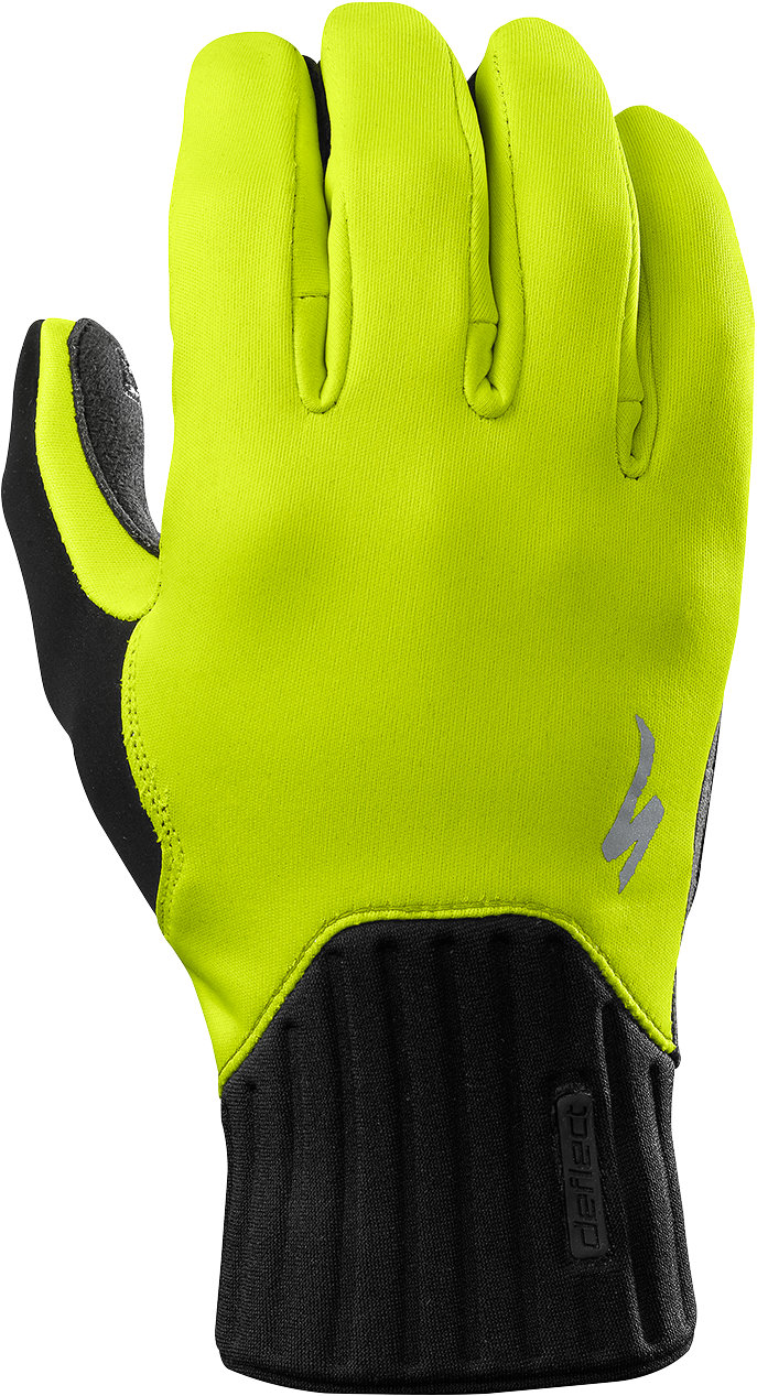 neon bike gloves