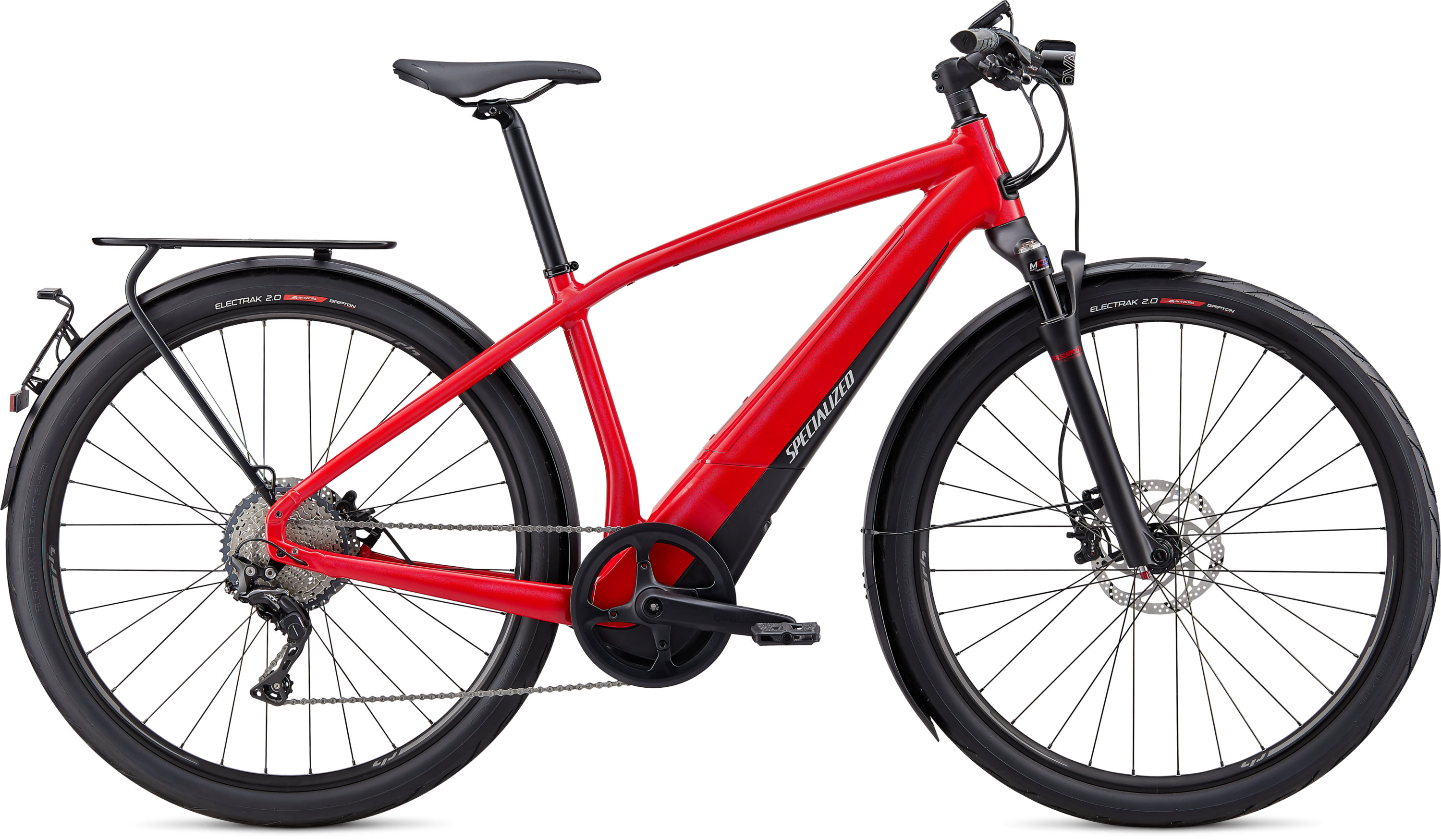 changing gears on a mountain bike