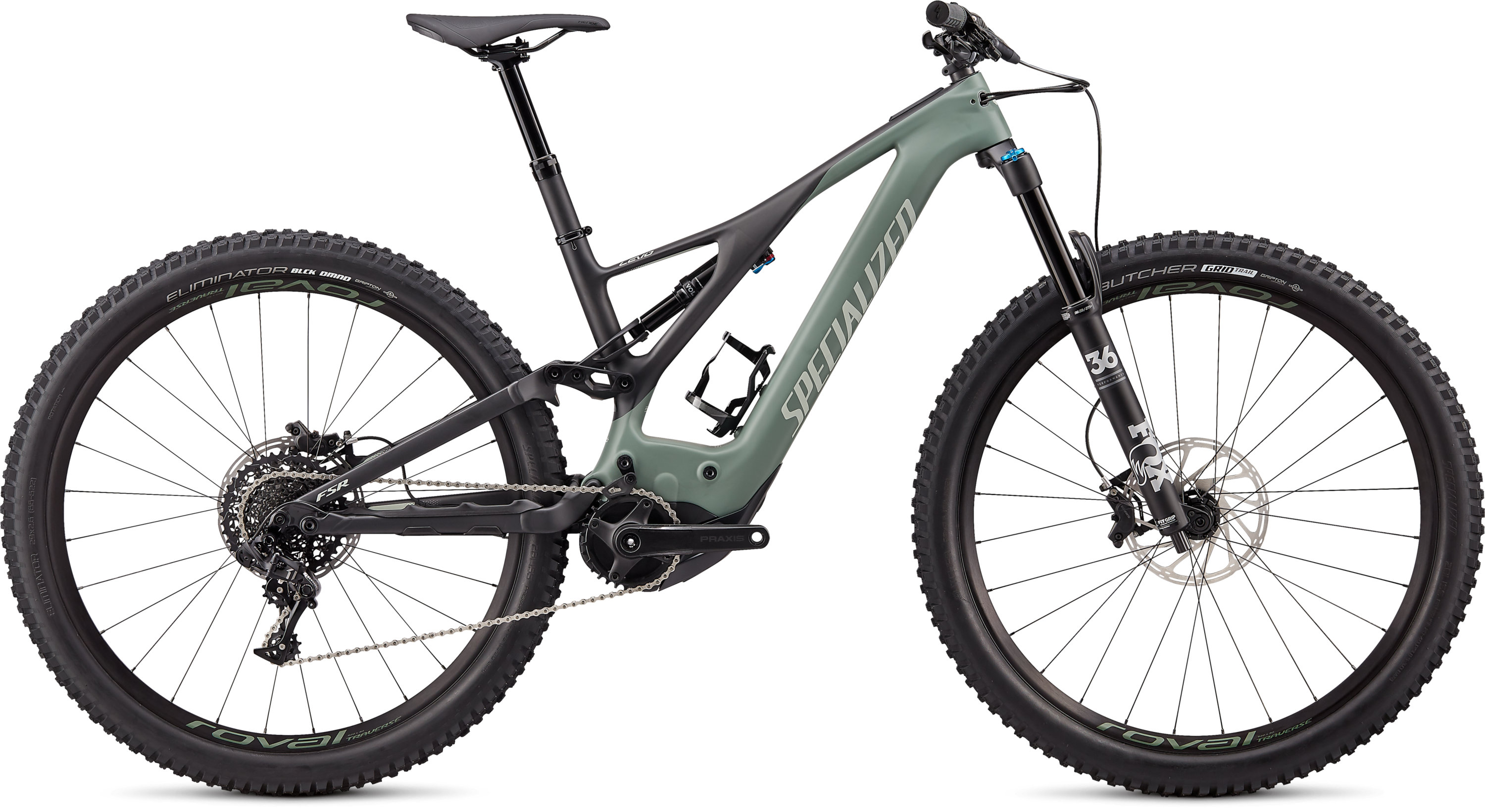 specialized green mountain bike