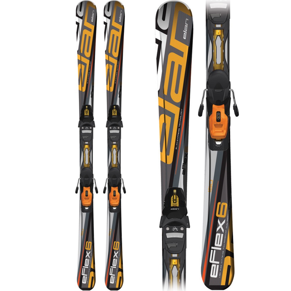 Elan E-Flex 6 Skis with EL 10 QT Bindings