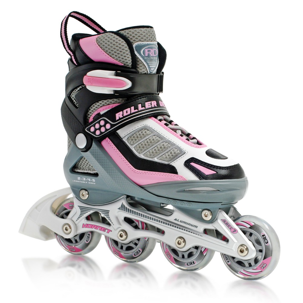 Roller Derby Hornet Pro Adjustable Girls Inline Skates 2012 NEW