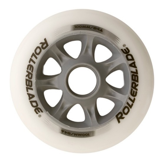 Rollerblade Spiral Inline Skate Wheels 8 Pack 84A 2012 6x100 2x90mm