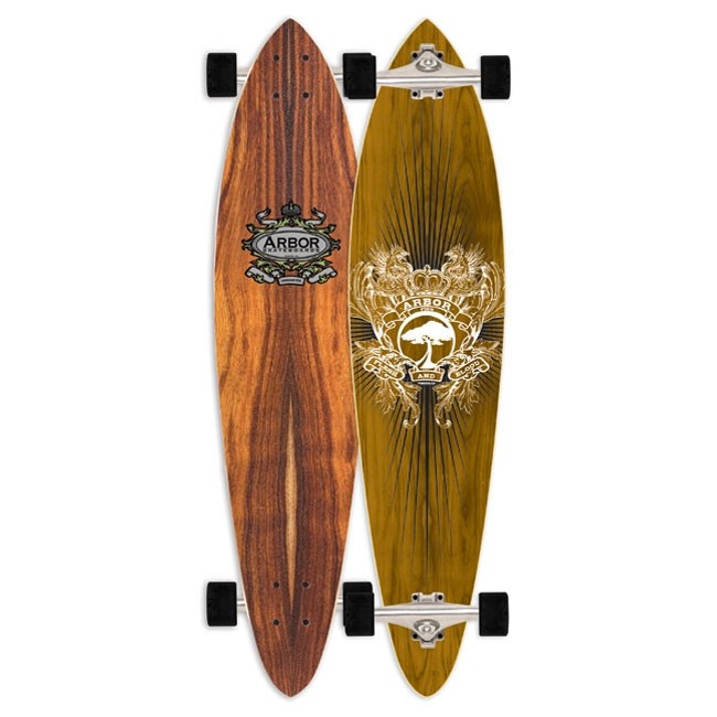 Arbor Fish Koa Complete Longboard 38 00in New