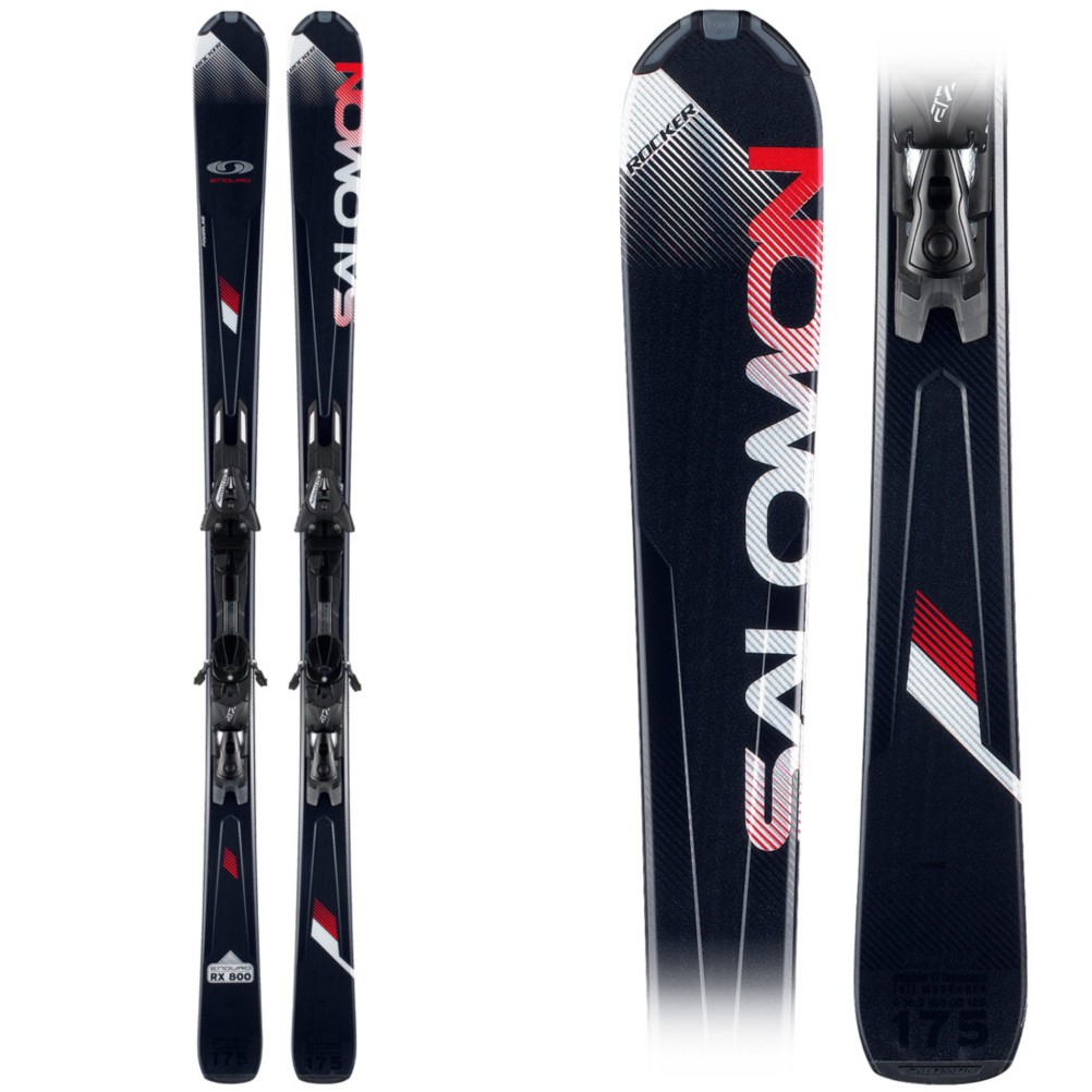 Jolly Prøve gøre det muligt for Salomon Enduro RX 800 Skis with Salomon Protrak Z 12 Bindings 2012