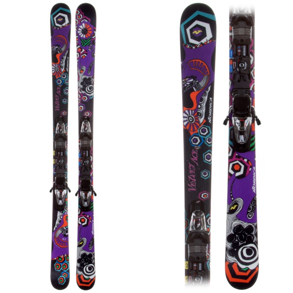 Nordica Velvet Ace L Womens Skis 163cm New