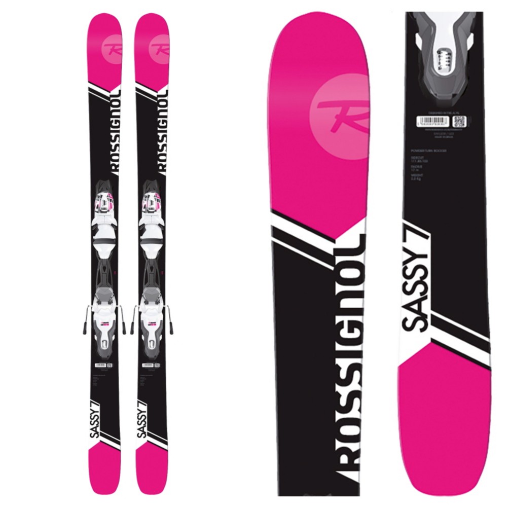 Rossignol Sassy 7 Womens Skis with Xpress 11 Bindings 2017