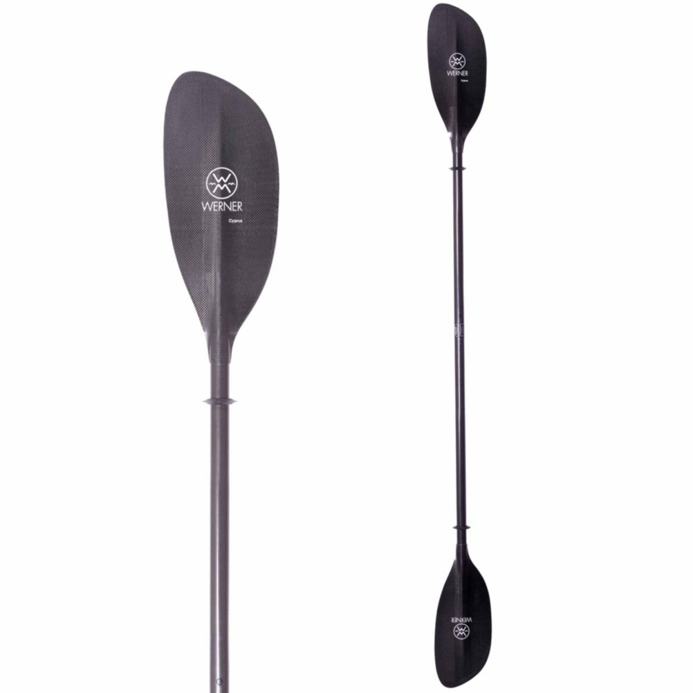 Werner Paddles Cyprus Hooked 2PC Kayak Paddle 250/Carbon NEW eBay
