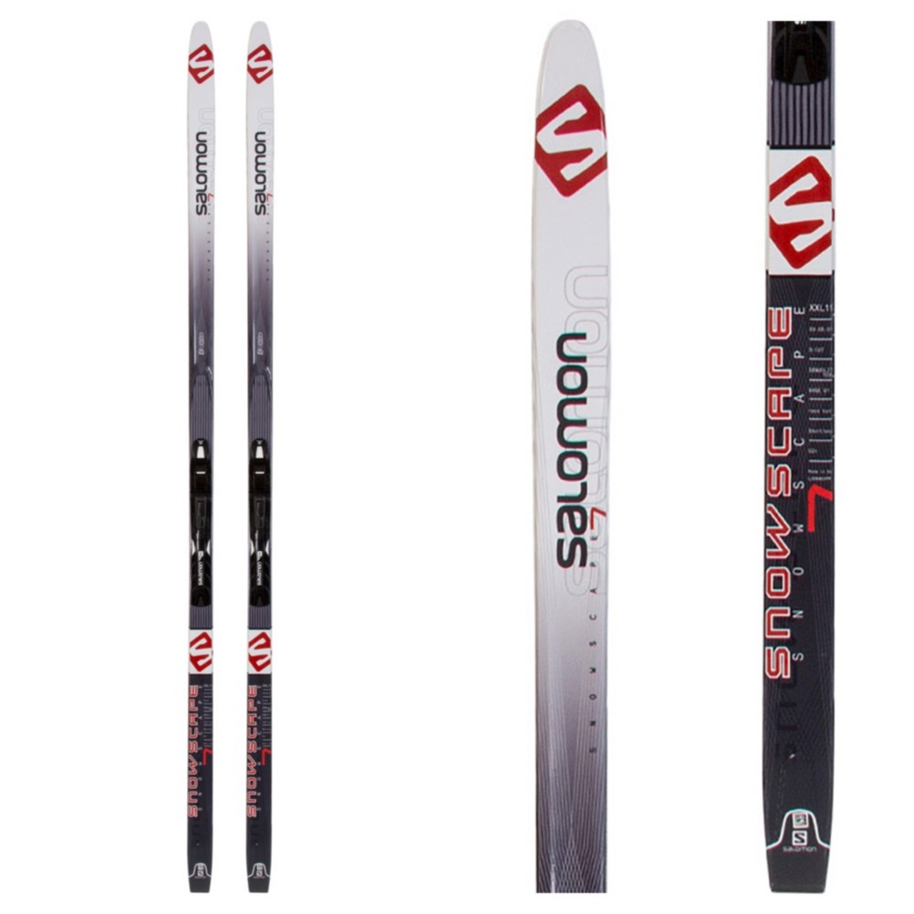 Salomon Snowscape 7 Pilot Cross Country Skis with Bindings XXLarge NEW