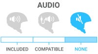 Audio: Not Compatible - unable to accommodate an audio system