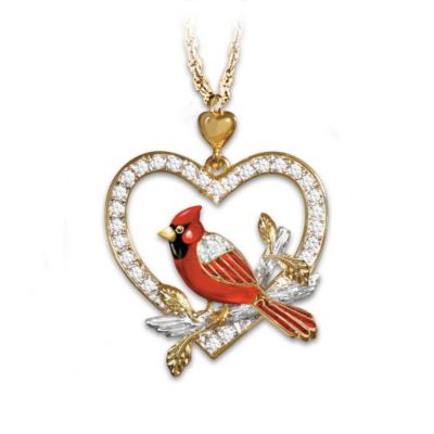 Cardinal Pendant Necklace: Natures Winged Treasure