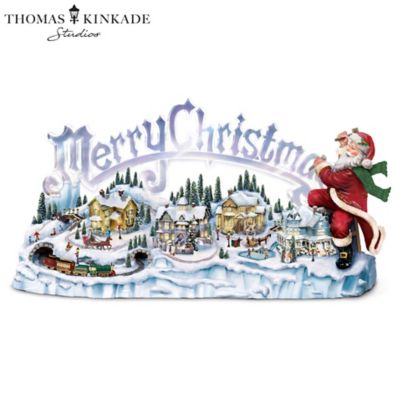 thomas kinkade disney figurines