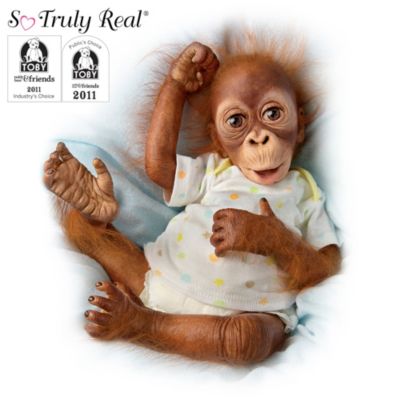 orangutan baby toy