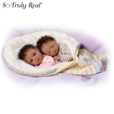 twin baby doll set