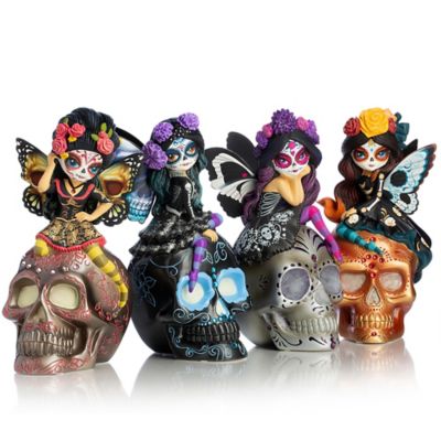 Jasmine Becket-Griffith Soulful Spirits Glow-In-The-Dark Sugar Skull ...