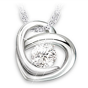 Precious As A Diamond Pendant Necklace For Granddaughter