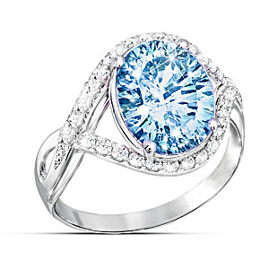 "Shades Of Beauty" Women's Ring With A Color-Changing Stone