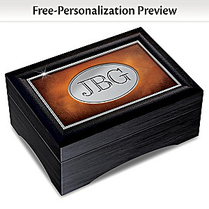 Grandson, Forge Your Own Path Personalized Keepsake Box