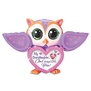Granddaughter, Owl Always Love You Jeweled Musical Owl