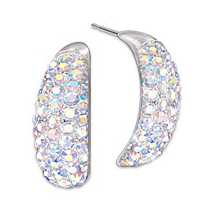 "Aurora Borealis" Swarovski Crystal Women's Earrings
