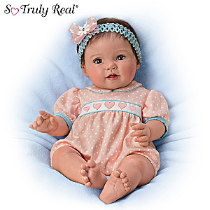 Ping Lau "Littlest Sweetheart" Lifelike Poseable Baby Doll
