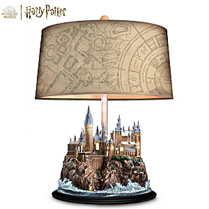 HARRY POTTER Table Lamp With Illuminated HOGWARTS Castle