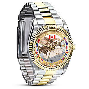 Remembering Canada's Finest Commemorative D-Day Men's Watch