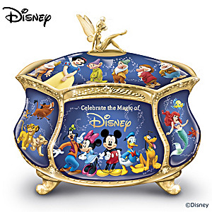 Ultimate Disney Heirloom Porcelain Music Box