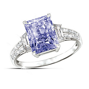 "Reflections Of Elegance" Colour-Changing Stone Ring