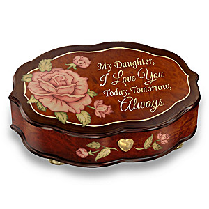 "Love You Always" Swiss-Inspired Music Box For Daughter