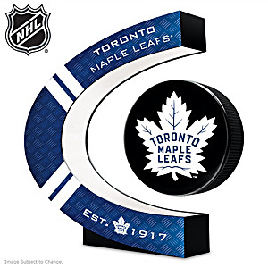 Toronto Maple Leafs&reg; Levitating Puck With Lighted Base