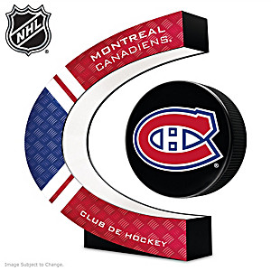 Montreal Canadiens&reg; Levitating Puck With Lighted Base